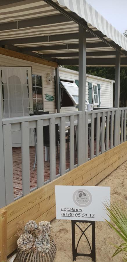 לס מתה Mobil'Home Climatise Terrain Prive Proche Du Zoo De La Palmyre מראה חיצוני תמונה