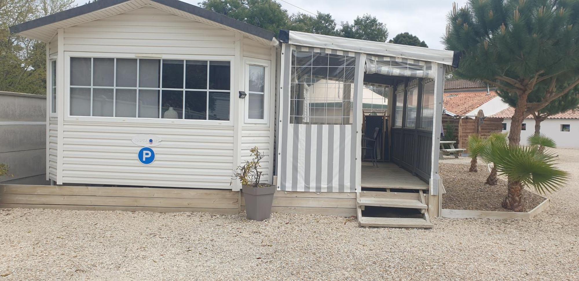 לס מתה Mobil'Home Climatise Terrain Prive Proche Du Zoo De La Palmyre חדר תמונה