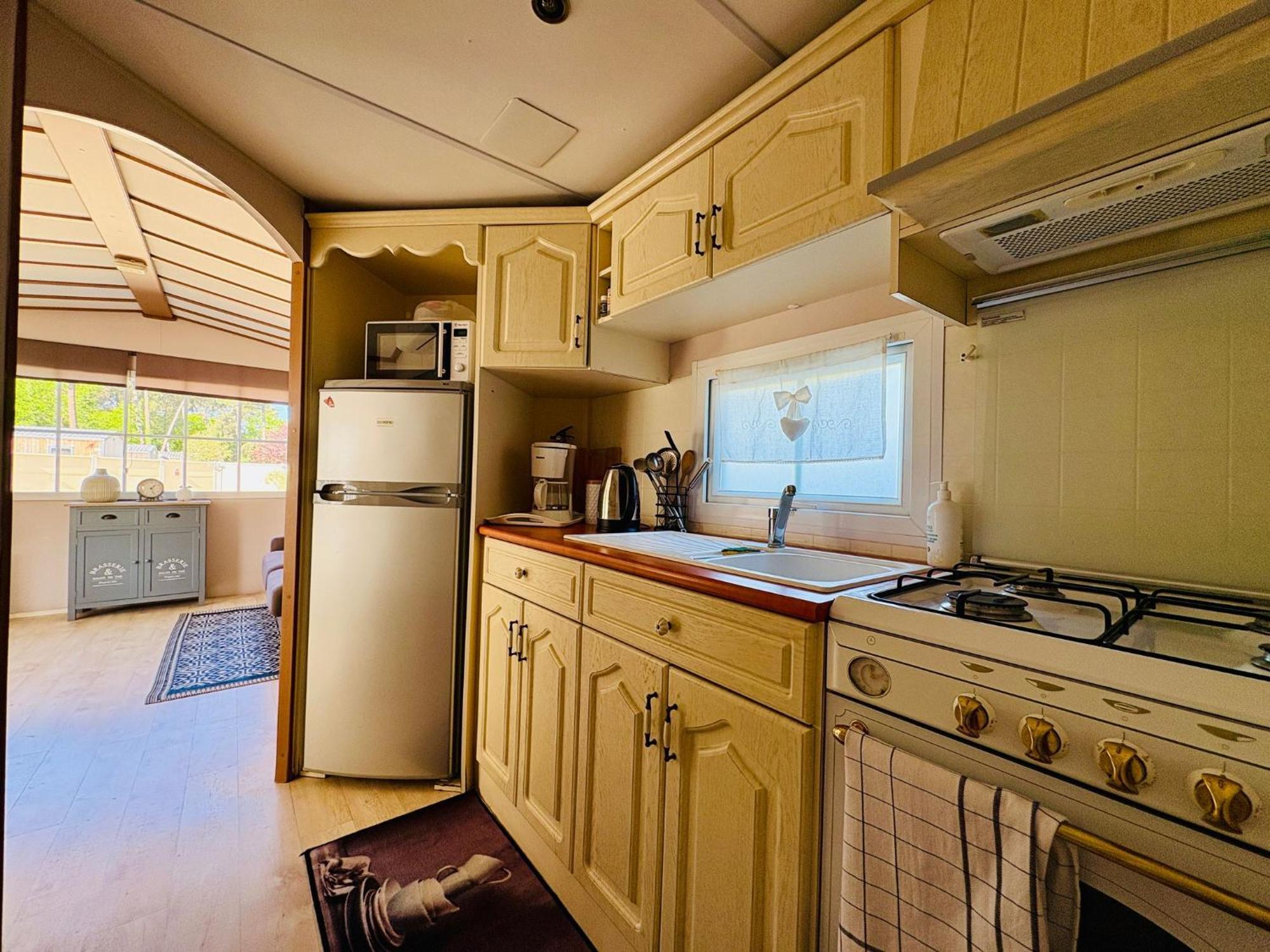 לס מתה Mobil'Home Climatise Terrain Prive Proche Du Zoo De La Palmyre מראה חיצוני תמונה